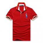 high collar t-shirt polo ralph lauren cool 2013 hommes cotton choi ma red